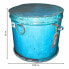 Decorative canister Alexandra House Living Blue Iron Traditional style 29 x 25 x 29 cm