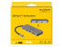 Адаптер Delock 87743 USB 3.2 Gen 1 (3.1 Gen 1) Type-C - HDMI - USB 2.0 - USB 3.2 Gen 1 (3.1 Gen 1) Type-A - USB 3.2 Gen 1 (3.1 Gen 1) Type-C - MicroSD (TransFlash) - MicroSDHC - MicroSDXC - SD - SDHC - SDXC - 3840 x 2160 pixels - серый - металл.