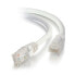 Фото #1 товара C2G 1m Cat5e Booted Unshielded (UTP) Network Patch Cable - White - 1 m - RJ-45 - RJ-45