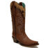 Corral Boots Milagro And Studs Snip Toe Cowboy Womens Brown Casual Boots Z5088