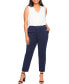 Фото #1 товара Plus Size The Ultimate Stretch Work Pant