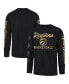 ფოტო #1 პროდუქტის Men's Black Toronto Raptors 2023/24 City Edition Triplet Franklin Long Sleeve T-shirt