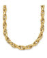 Фото #1 товара Diamond2Deal 18k Yellow Gold Textured Necklace
