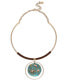 Фото #2 товара Robert Lee Morris Soho women's Celestial Patina Pendant Wire Necklace