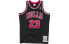 Mitchell & Ness NBA 复古直筒运动篮球球衣 AU球员版 97-98赛季 公牛队 乔丹23号 男款 黑色 / Жилетка баскетбольная Mitchell & AJY4GS18400-CBUBLCK97MJO