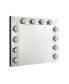 Фото #5 товара Noralie Accent Mirror Mirrored & Faux Diamonds