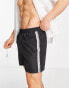 Фото #2 товара Calvin Klein core logo swim shorts in black