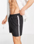 Calvin Klein core logo swim shorts in black