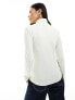 Фото #5 товара Only roll neck top in off white