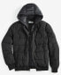 Men's Hooded Puffer Bomber Jacket