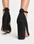 Фото #3 товара ASOS DESIGN Placid high block heels in black