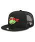 Фото #1 товара Men's Black Teenage Mutant Ninja Turtles Happy Raphael Trucker 9FIFTY Snapback Hat
