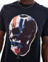 Фото #2 товара PS Paul Smith t-shirt with skull print in navy