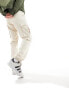 Sixth June tactical cargo pants in beige