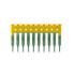 Фото #1 товара Weidmüller ZQV 2.5/10 - Cross-connector - 20 pc(s) - Wemid - Yellow - -60 - 130 °C - V0