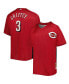 ფოტო #1 პროდუქტის Men's Ken Griffey Jr. Red Cincinnati Reds Cooperstown Collection Mesh Batting Practice Jersey