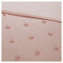 Фото #3 товара 7pc Full/Queen Kay Cotton Jacquard Duvet Cover Set Pink