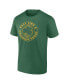 Фото #2 товара Men's Green Notre Dame Fighting Irish Play Like A Champion Today Hometown T-shirt