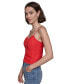 ფოტო #3 პროდუქტის Women's Linen-Blend Camisole Top