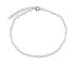 Фото #1 товара Silver Bracelet with Genuine Arika Moonstone 3mm INS1002BMS