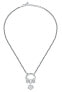 Romantic steel necklace Drops SCZ1180