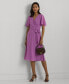 ფოტო #1 პროდუქტის Women's Belted Georgette Dress