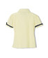 ფოტო #3 პროდუქტის Big Girls Short Sleeve Ribbon Bow Blouse