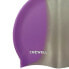 Фото #2 товара Шапочка для плавания CROWELL Multi Flame силиконовая фиолетово-серебристого цвета 15
