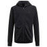 Теплая спортивная толстовка Adidas ADIDAS Fl full zip fleece Черный, 3-4 года - фото #1