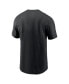 ფოტო #3 პროდუქტის Men's Black Oklahoma Sooners Primetime Evergreen Wordmark T-Shirt