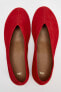 SUEDE BALLET FLATS