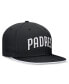 Фото #1 товара Головной убор Nike мужской черный San Diego Padres Primetime True Performance Fitted Hat