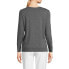 ფოტო #8 პროდუქტის Women's Tall Relaxed Supima Cotton T-Shirt