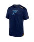 Men's Navy St. Louis Blues Authentic Pro Performance T-shirt