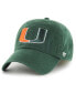 ფოტო #1 პროდუქტის Men's Green Miami Hurricanes Franchise Fitted Hat