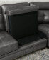 Harrison 87" Leather Traditional Sofa