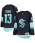 ფოტო #1 პროდუქტის Big Boys Brandon Tanev Deep Sea Blue Seattle Kraken Home Premier Player Jersey