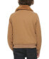 ფოტო #2 პროდუქტის Men's Faux-Fur-Collar Bomber Jacket