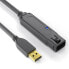 Фото #2 товара Аксессуар USB 2.0 PureLink DS2100-240 - 24 м - USB A - USB A черный