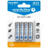 Rechargeable Batteries EverActive EVHRL03-800 R03 AAA 1,2 V