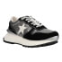 Фото #2 товара Vintage Havana Major Platform Womens Black, Silver, White Sneakers Casual Shoes