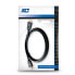 Фото #2 товара ACT AC3810 - 2 m - HDMI Type A (Standard) - HDMI Type A (Standard) - 48 Gbit/s - Black