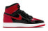 Jordan Air Jordan 1 OG "Patent Bred" 漆皮 减震防滑 高帮 复古篮球鞋 GS 黑红 / Кроссовки Jordan Air Jordan 575441-063