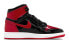 Фото #3 товара Jordan Air Jordan 1 OG "Patent Bred" 漆皮 减震防滑 高帮 复古篮球鞋 GS 黑红 / Кроссовки Jordan Air Jordan 575441-063