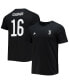 ფოტო #2 პროდუქტის Men's Juan Cuadrado Black Juventus Amplifier Name and Number T-shirt