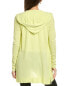 Forte Cashmere Hooded Drape Silk & Cashmere-Blend Cardigan Women's