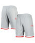 Men's Silver Ohio State Buckeyes Authentic Shorts