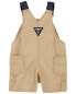 Фото #14 товара Baby Hickory Stripe Strap Shortalls 24M