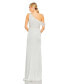 Women's Embellished Drop Shoulder Column Gown