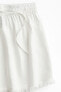 Фото #5 товара Linen-blend Pull-on Shorts